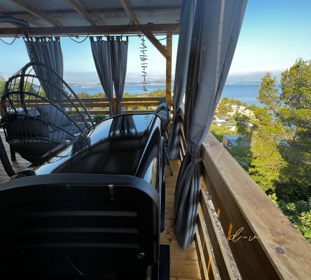 D-View Premium Mobile Home - Panoramic Seaview - 150 M From Beach, Free Parking Драге Екстер'єр фото