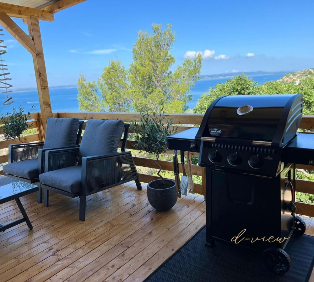 D-View Premium Mobile Home - Panoramic Seaview - 150 M From Beach, Free Parking Драге Екстер'єр фото