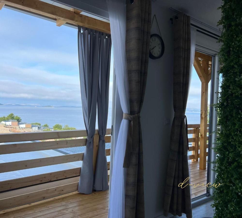 D-View Premium Mobile Home - Panoramic Seaview - 150 M From Beach, Free Parking Драге Екстер'єр фото
