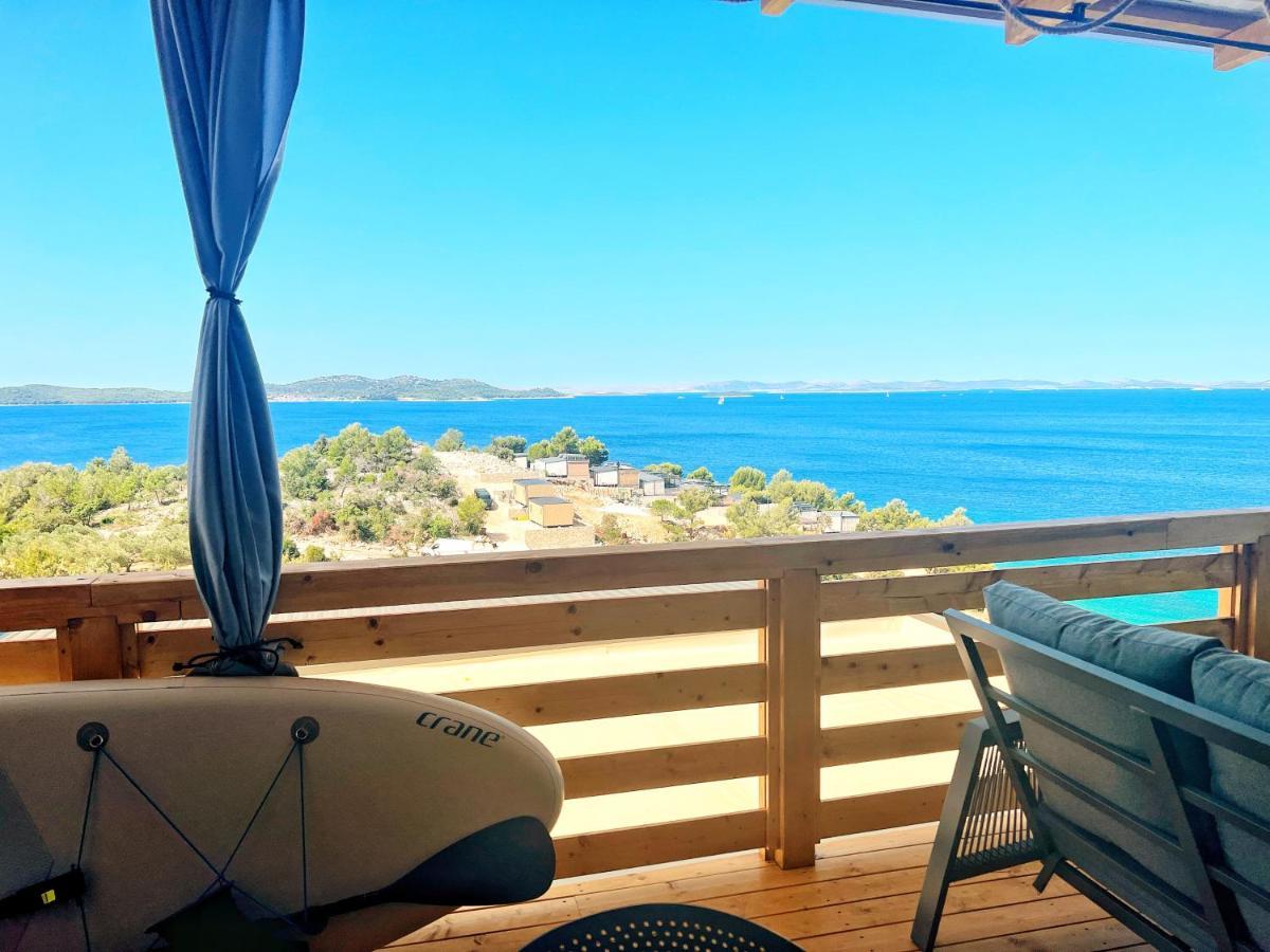 D-View Premium Mobile Home - Panoramic Seaview - 150 M From Beach, Free Parking Драге Екстер'єр фото