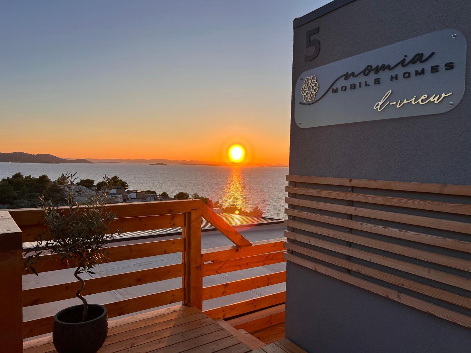 D-View Premium Mobile Home - Panoramic Seaview - 150 M From Beach, Free Parking Драге Екстер'єр фото