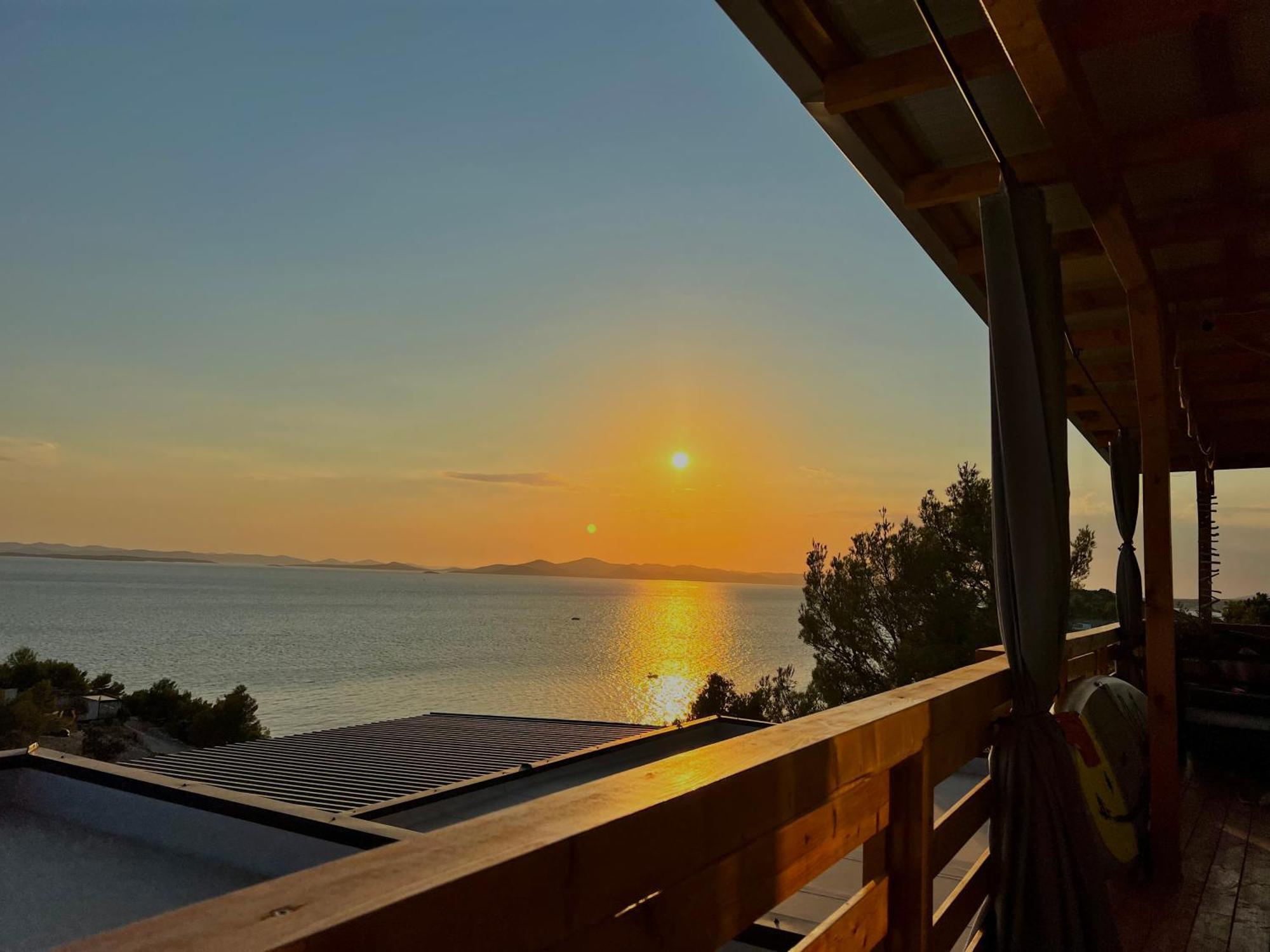 D-View Premium Mobile Home - Panoramic Seaview - 150 M From Beach, Free Parking Драге Екстер'єр фото
