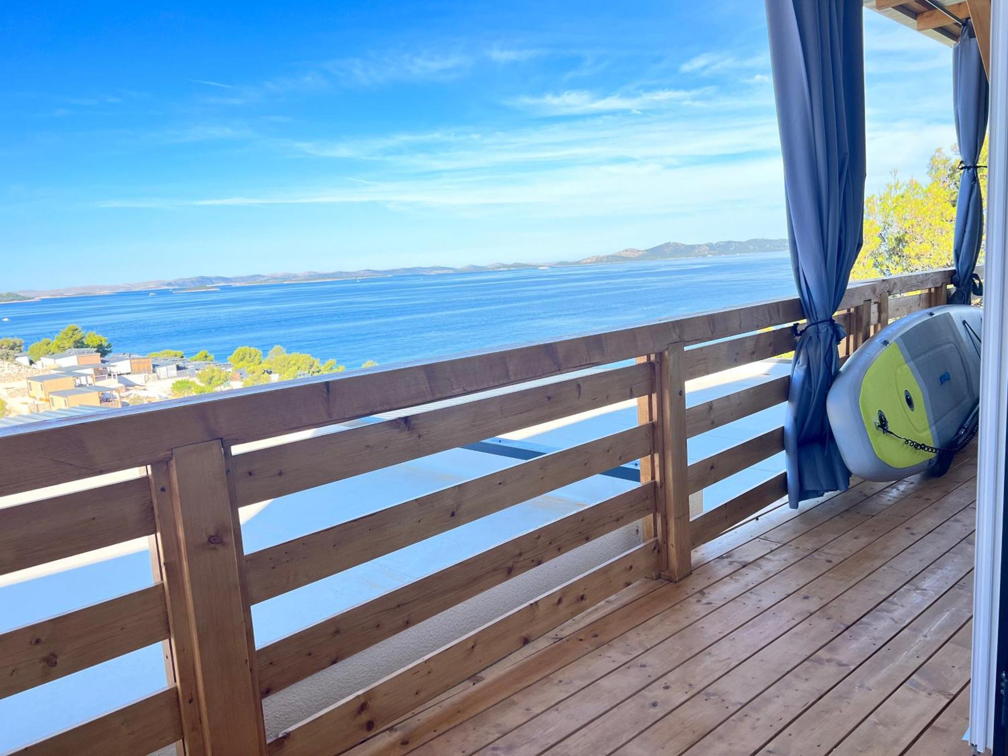 D-View Premium Mobile Home - Panoramic Seaview - 150 M From Beach, Free Parking Драге Екстер'єр фото