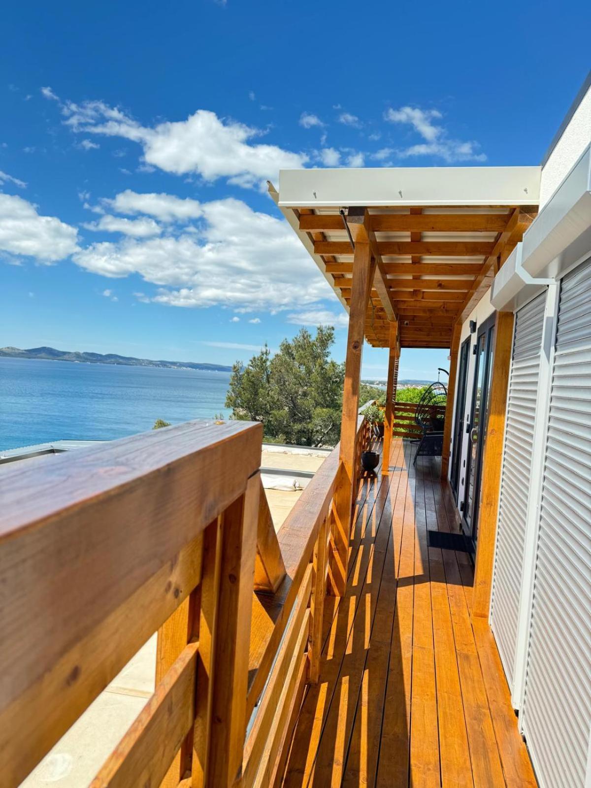 D-View Premium Mobile Home - Panoramic Seaview - 150 M From Beach, Free Parking Драге Екстер'єр фото